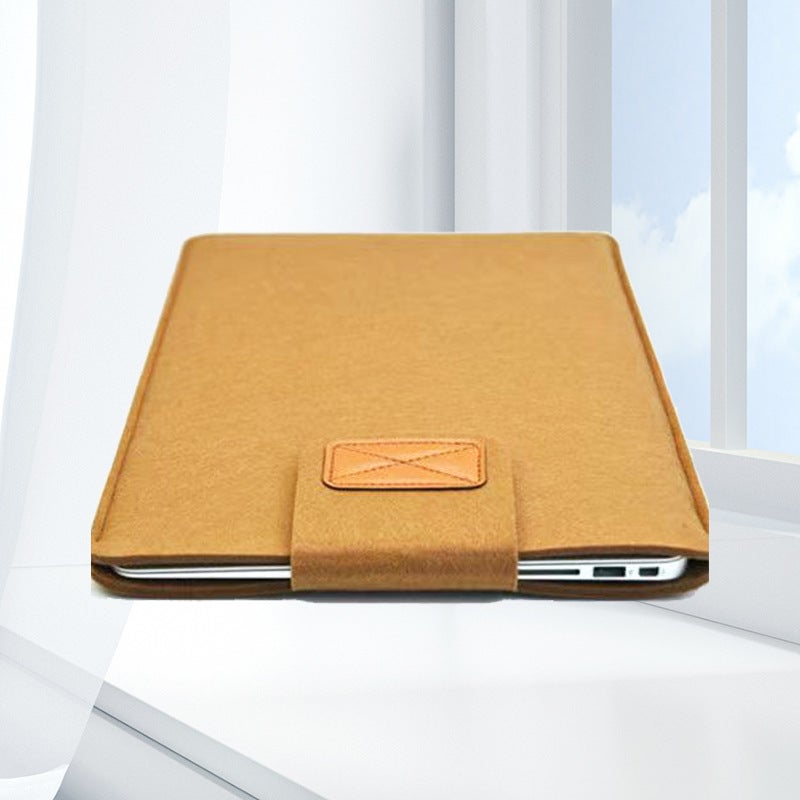 Felt Laptop Sleeve for MacBook Air 11.6 13.3-inch Camel; 8inch 