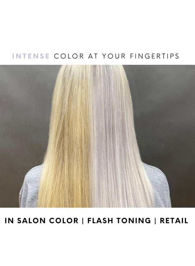 Watercolors Intense Metallic Color Depositing Shampoo Semi Permanent Hair Color 8.5 Oz (Silver1 Pack) - Image 4