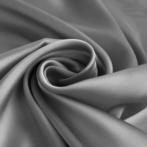 MLMW Gray Shawls and Wraps for Women Evening Dresses Satin Formal Shawl Wraps Dressy Extra Long for Wedding Party Bridesmaid Bridal Shower Baby Shower Birthday - Image 3