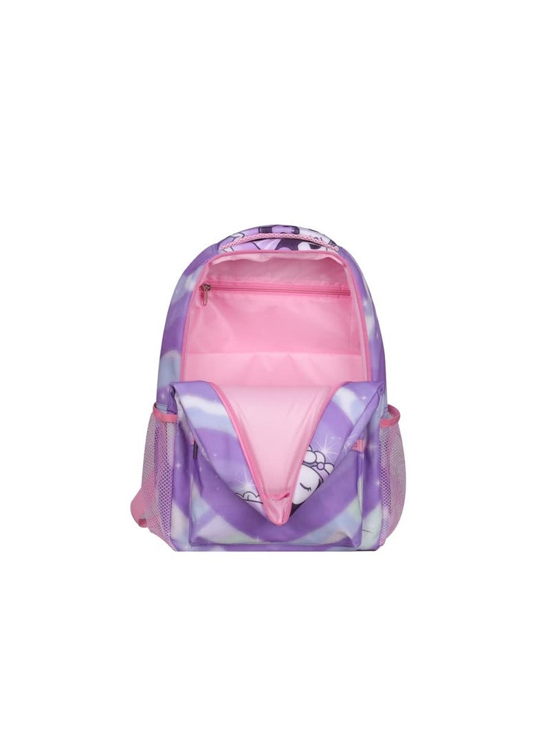 Cartoon Kulomi Kuromi three-piece set Cinnamon dog KT schoolboy school bag kids cartoon backpack backpack,D8 Kulomi three-piece set 02 - Image 2