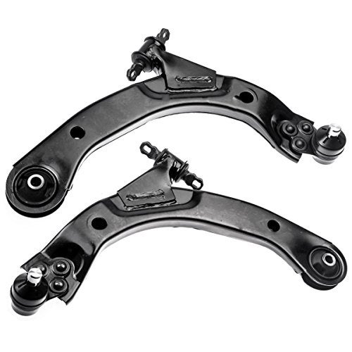 AUQDD Front Lower Control Arm and Ball Joint Assembly Compatible With Cobalt HHR Pontiac G5 Pursuit Saturn Ion (Fit RPO code FE1) AUQDD 2PC K620302 K620301 Suspension 521-321 521-322 (Left and Right) - Image 1