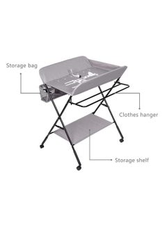 Foldable Baby Changing Table With Wheels And Storage Bag - pzsku/Z4AB6969F364F89272F25Z/45/_/1702493659/591bc6d7-6b01-4196-b5fe-18f5ba57d483