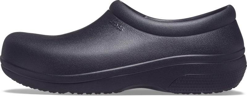 Crocs Unisex-Adult On The Clock Clog, Slip Resistant Shoes for Women and Men, Black, 6 Men/8 Women - Image 3