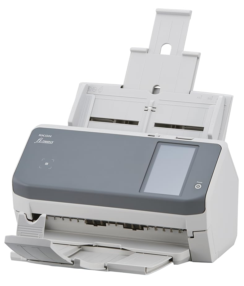 Fujitsu RICOH fi-7300NX Professional Network Enabled Document Scanner with Color Touchscreen - Image 4