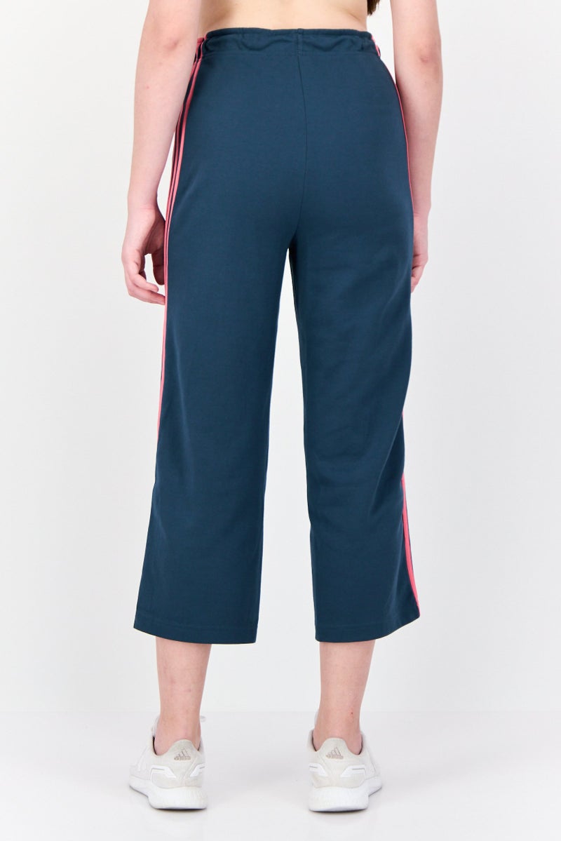 Adidas Women Sportswear Fit Brand Logo Training Track Pants, Green - Image 3