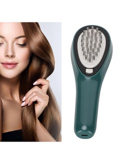 Scalp Applicator Comb Hair Growth Care LED Light Microcurrent High Frequency Vibration Tonic Introducing Comb