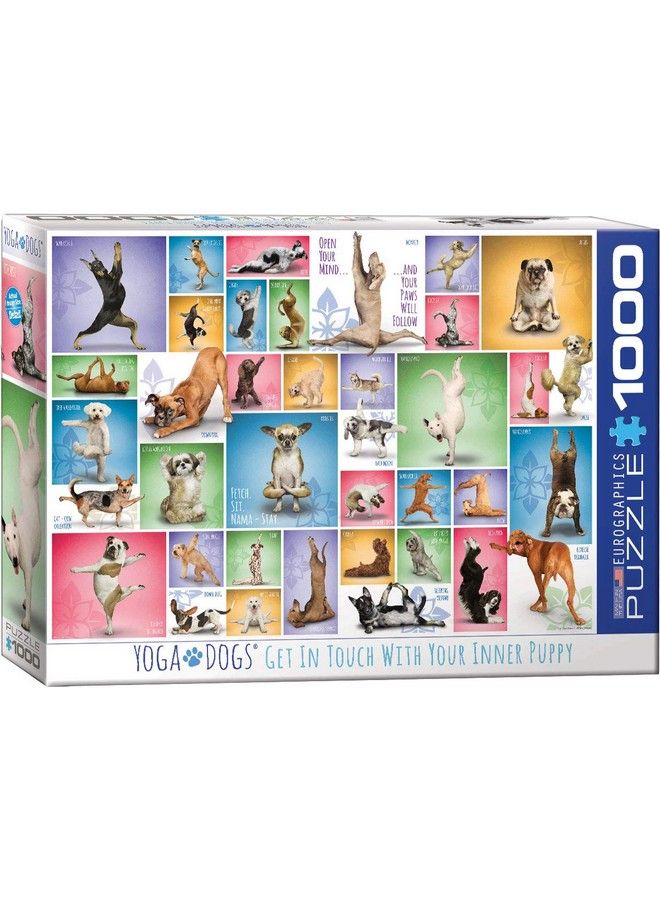 eurographics Yoga Dogs 1000Piece Puzzle - Image 2