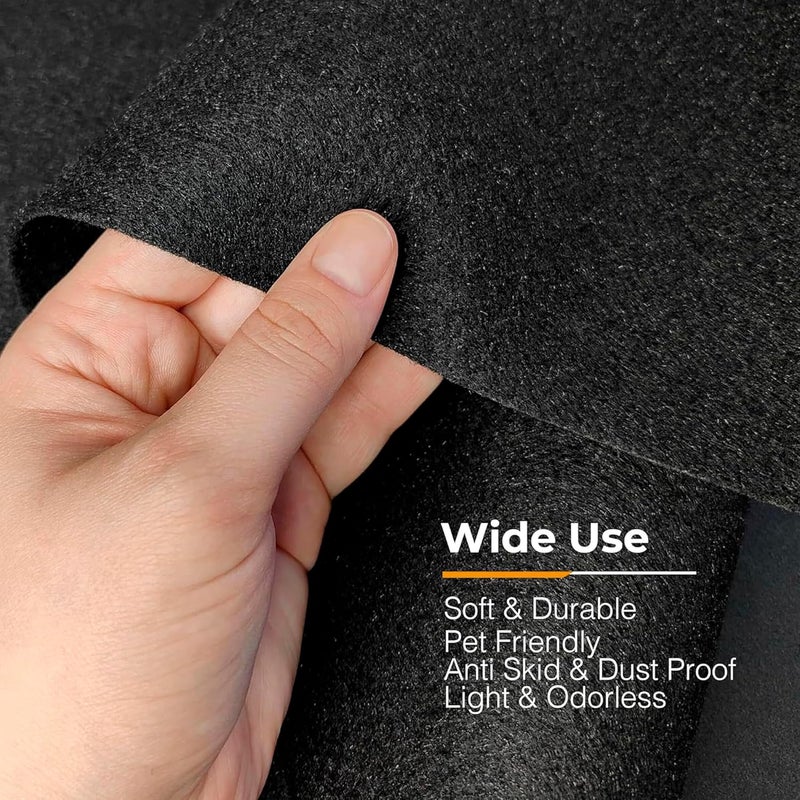 Siless 59"x122" Graphite Underfelt Carpet for Speaker and Sub Box - Image 4