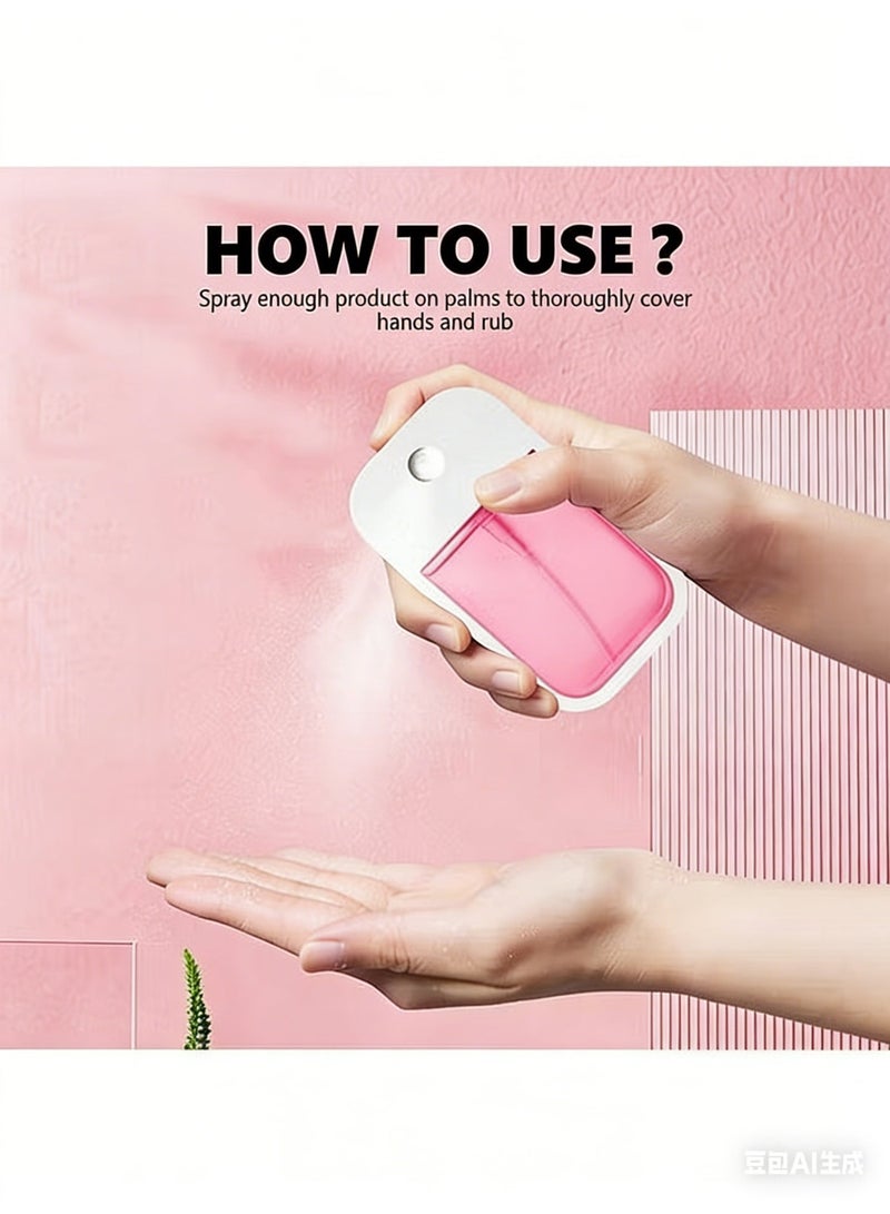 POWER Moisturizing hand sanitizer - Power Mist Hydrating Hand Sanitizer Spray For Adults And Kids,Spray Hand Sanitizer Travel Size,Hydrating Hand Sanitizer Spray For Adults,Power Mist Hand Sanitizer 45ml (Strawberry) - Image 3