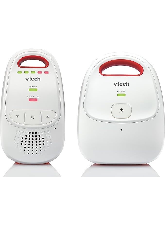 VTech Baby BM1000 Digital Audio Baby Monitor, White/Red - Image 1