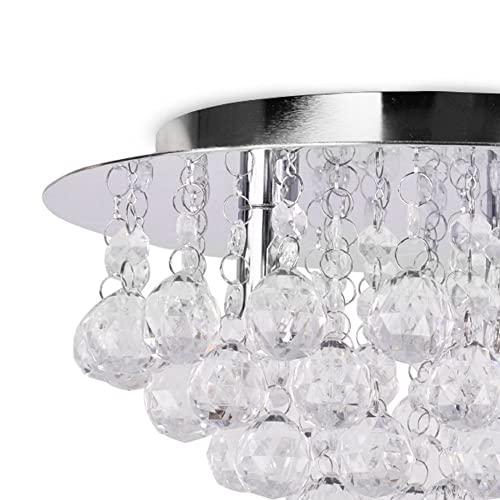 CRYSTA WORLD K9 Crystal Chandelier Modern Light Fixture(Warm White) (Design 19) L12/W12/H12 - Image 3