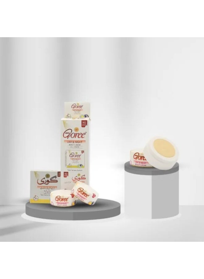جوري كريم تفتيح البشرة النهاري والليلي من جوري | مرطب تفتيح البشرة خالٍ من الزيوت - 6 × 30 غرام - Image 2