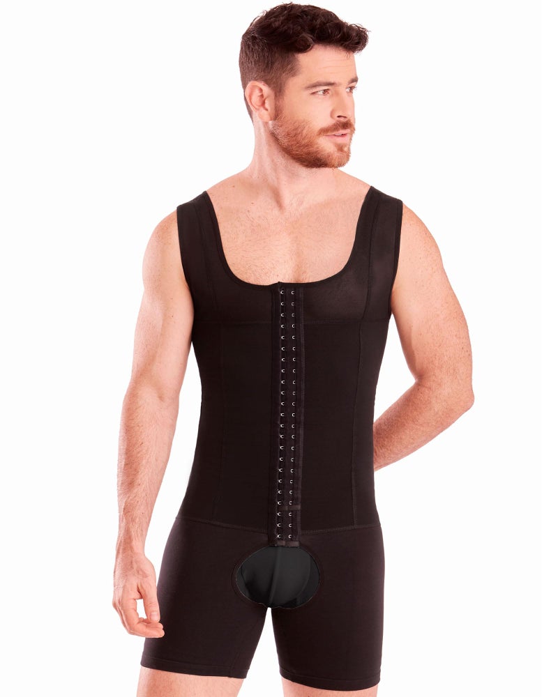 SHAPE CONCEPT Mens Shapewear 361 Faja Colombiana para Hombre, Male Girdle Stomach Compression With Hooks and Control Abdobmen - Image 2