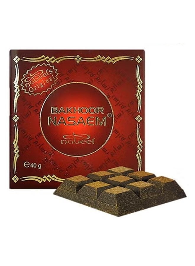 نبيل بخور نبيل نسايم 40 جرام بخور عربي فاخر لأجواء منزلية مبهجة وعطرية تدوم طويلاً - Image 1