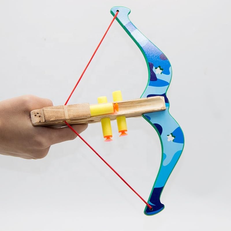 UP BEAT Handcrafted Wooden Crossbow (Pack of 1) Traditional Archery Bow, Target Practice & Collectibles, Outdoor Game, Gift, Childern Game, Wooden Game. Birthday Gift. - Image 2