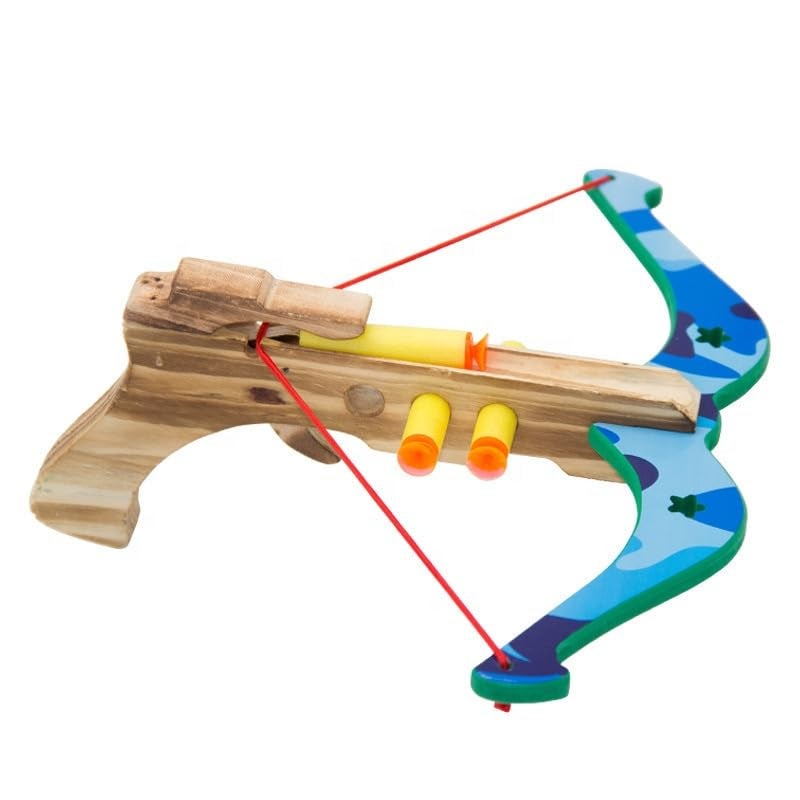 UP BEAT Handcrafted Wooden Crossbow (Pack of 1) Traditional Archery Bow, Target Practice & Collectibles, Outdoor Game, Gift, Childern Game, Wooden Game. Birthday Gift. - Image 1