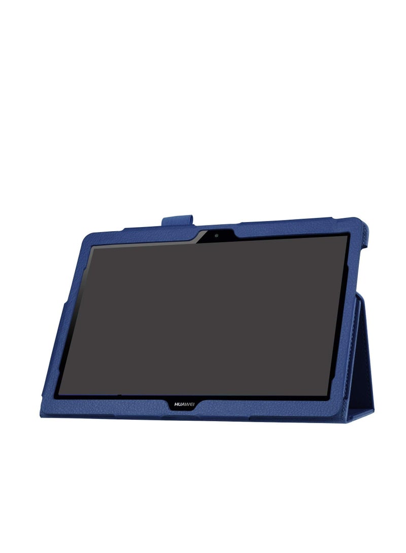 Excefore Tablet Cover for Huawei Honor T3 10-L09/W09, Premium Multiple Viewing Angles Stand Leather Folio, 9.6 inches, for your tablet, Magnetic smart cover supports (Blue) - Image 2