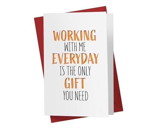 Karto Funny Birthday Card for Men Women - Large 5.5x8.5 inch Happy Birthday Cards for Coworker, Boss, Colleague - 30th 40th 50th 60th - Gift - Image 1