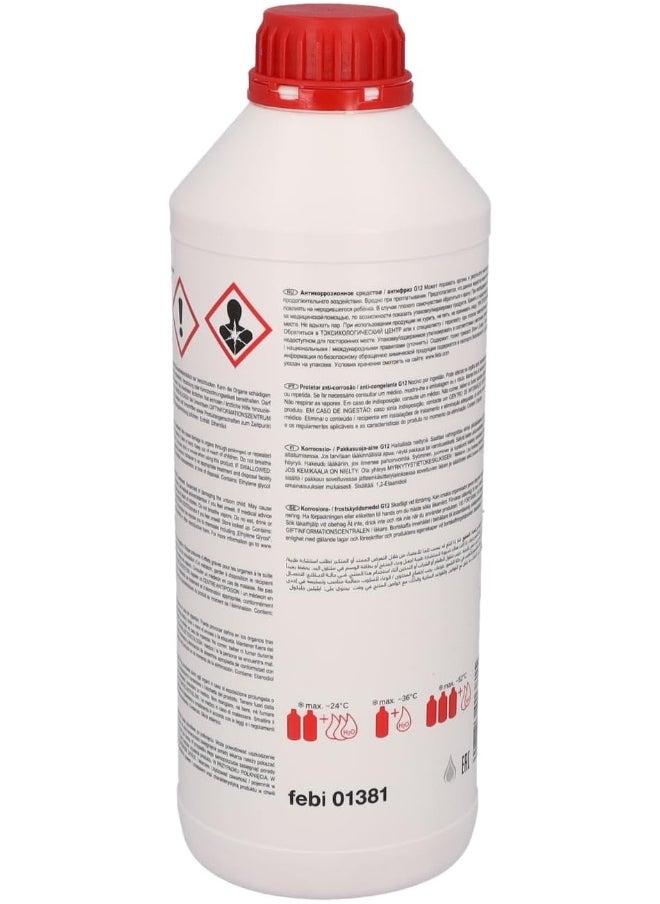 febi bilstein Febi Bilstein 19400 G12+ Coolant, 1.5 Litres for Audi, Volkswagen, Skoda, SEAT  - Image 3