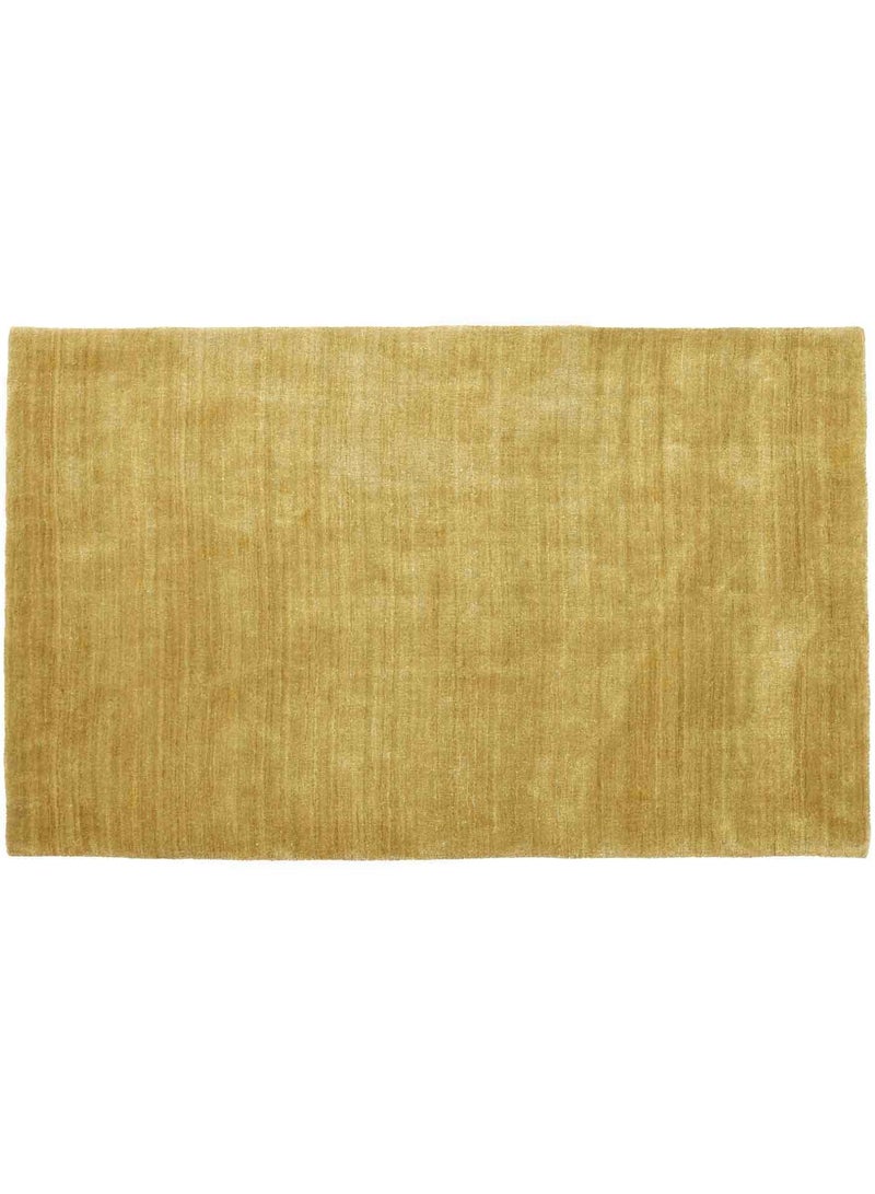 توليب - سجادة حرير بامبو 100% - 150X230 سم - أصفر - Image 2