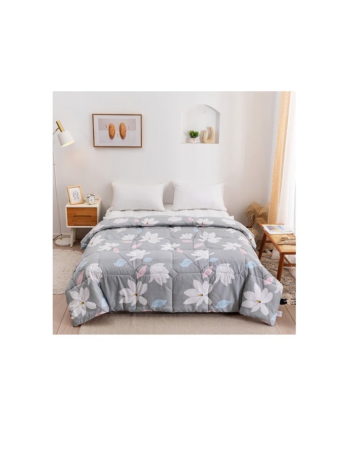 PROMASS Queen Size Multicolor Comforter (210x230 cm) Silver Sand - Image 2