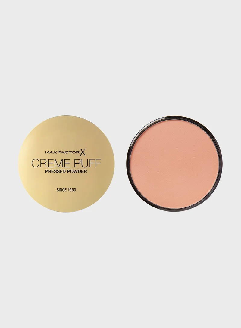 Max Factor Creme Puff Pressed Compact Powder- 55 Candle Glow