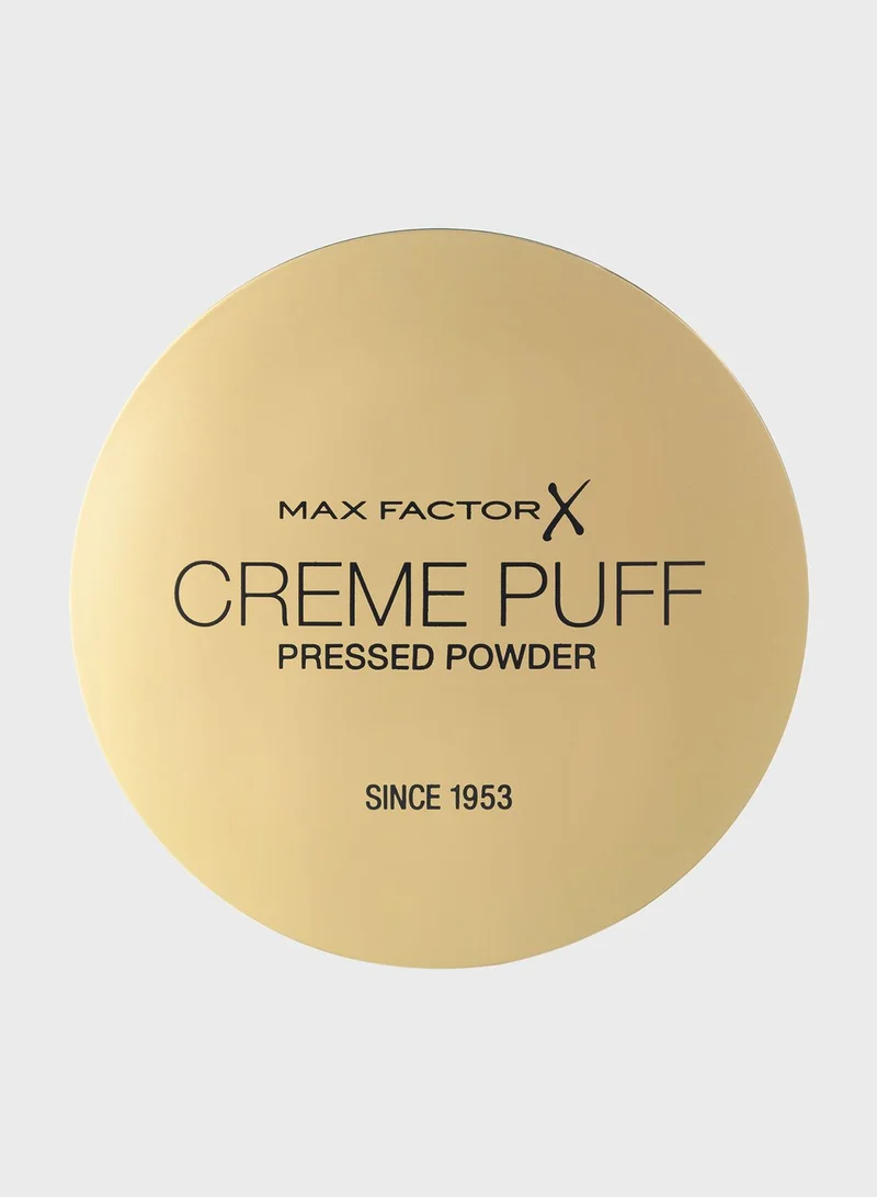Max Factor Creme Puff Pressed Compact Powder- 55 Candle Glow