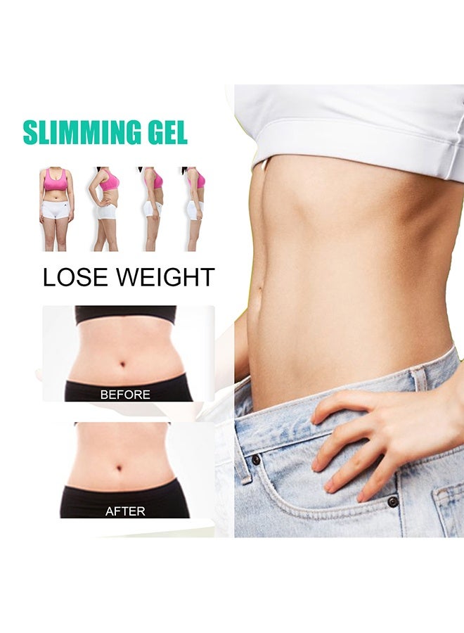 Jaysuing Slimming Cream, Ginger Fat Burning Cream for Navel Area, Arms, Legs, Tummy, Moisturising Firming Massage Gel for Soothing, Calming, Relaxing, Firming and Slimming(50g) - Image 4
