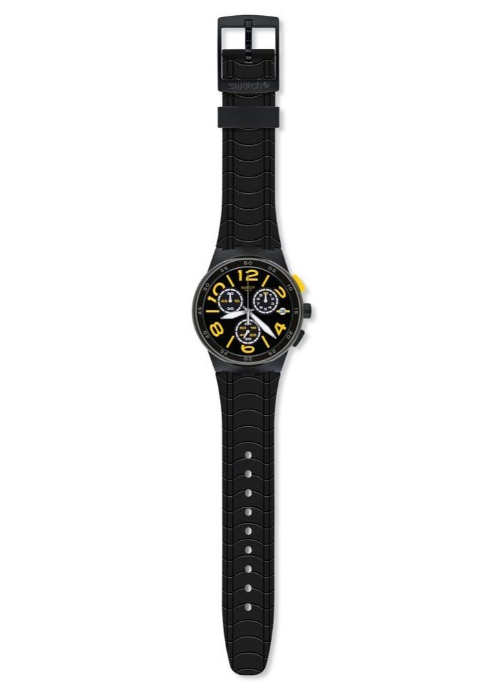 Swatch Unisex Pneumatic Quartz Movement Water Resistant Wrist Watch - 41 Mm  - Image 2