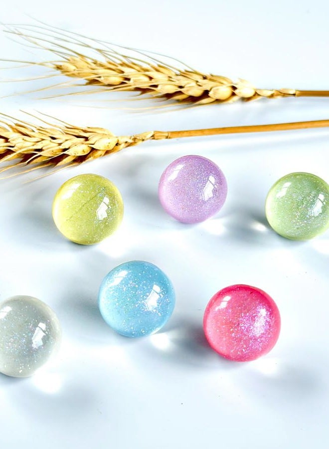 KEYDUACU Cute Push pins, Decorative Studs, 24 Glittering pins, Suitable for Bulletin Boards and corkboards, Home use - Image 3