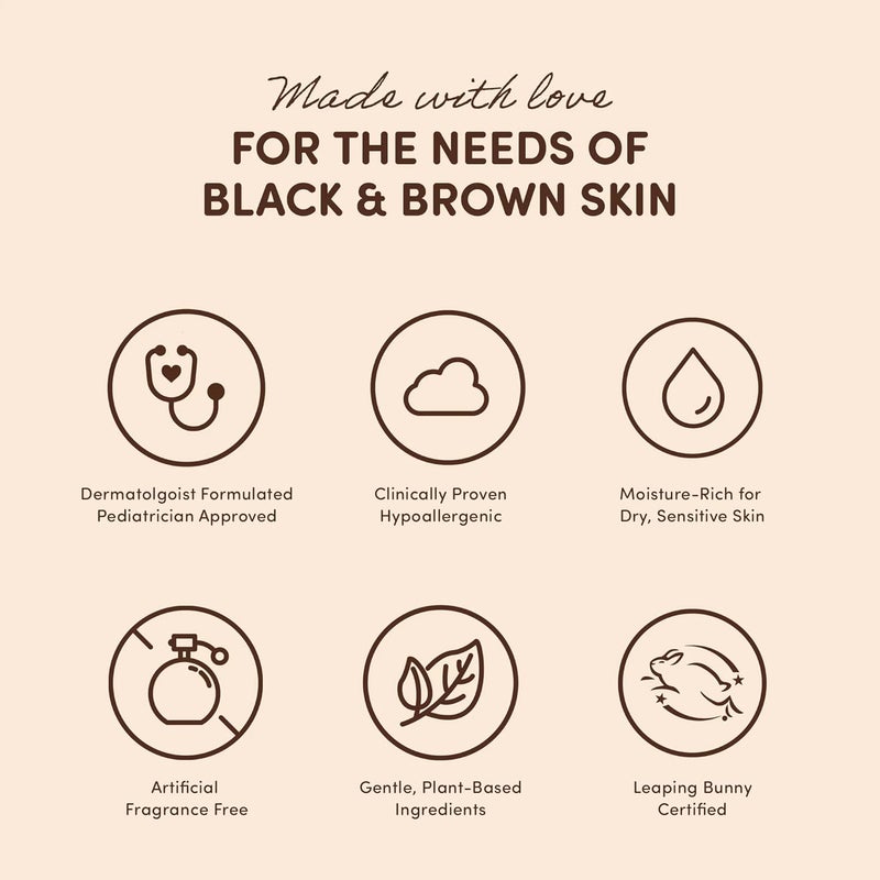 PROUDLY All Over Balm by Gabrielle Union  Dwyane Wade Helps Relieve Cradle Cap  Eczema for Black  Brown Babies Dry Sensitive Skin Frangrance Free 2Pack 2 oz each - Image 3