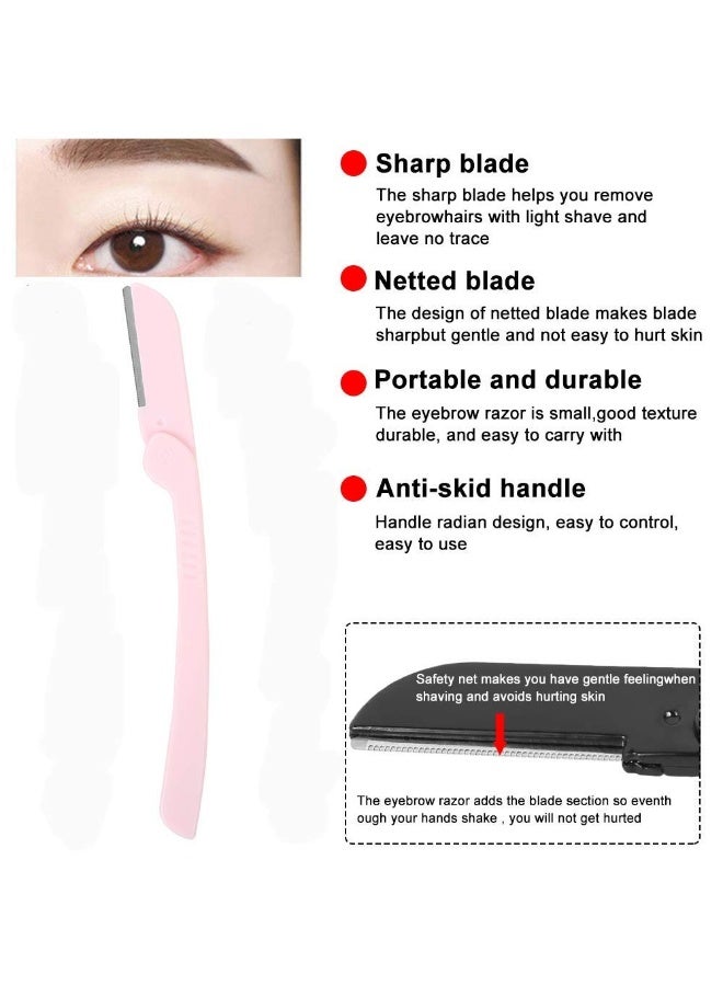 Toy Box Eyebrow Scissors With Comb, Remover Makeup Tools, Hair Removal Grooming Shaping Scissors - Image 5