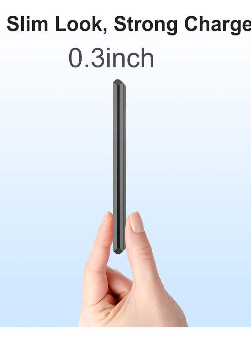 Magnetic Portable Charger 5000mAh with 15W Wireless & 20W PD Fast Charging,Ultra Slim Travel Ready Design,LED Display Premium Metal Shell,Compatible with iPhone 16/15/14/13 Pro/Pro Max/Plus - Image 5