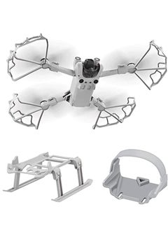 SYOSI 3-in-1 Propeller Guard Holder Strap Drone Landing Gear for DJI Mini 3 Pro RC Accessories Protect in Good  - Image 1
