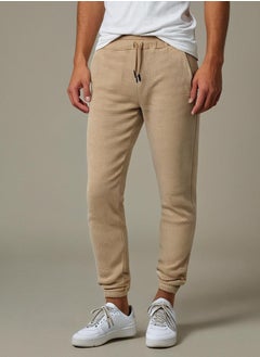 Soft Steps Stylish and practical men's waffle pants with double pockets and elasticated leg XL  - Image 1
