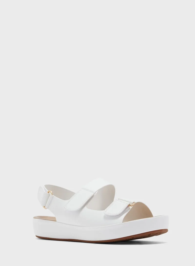 Vincci Multi Strap Wedge Sandals