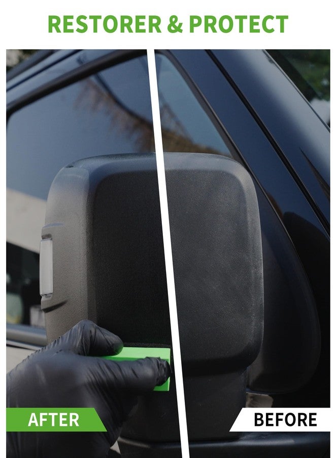 EKSPOLAN Plastic Restorer for Cars Hydrophobic Trim Ceramic Coating, Back to Black Automotive Exterior and Interior, Restore Faded Plastic, Vinyl & Rubber, 50ml - Image 2