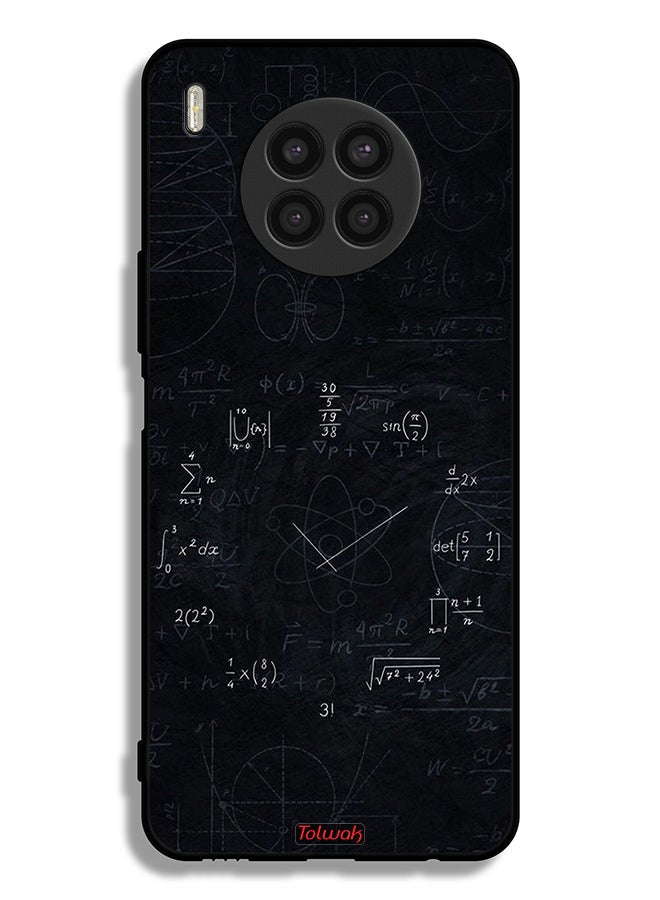 Tolwak Huawei nova 8i Protective Case Cover Maths Clock - Image 2