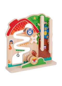 TOOKY TOY 2-In-1 Activity Ball Track Playset (5 Pieces)  - Image 1