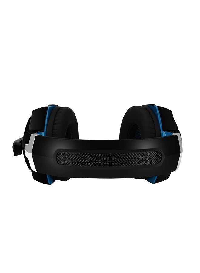 KOTION EACH Over-Ear Headphones With Mic Black/Blue - Image 4