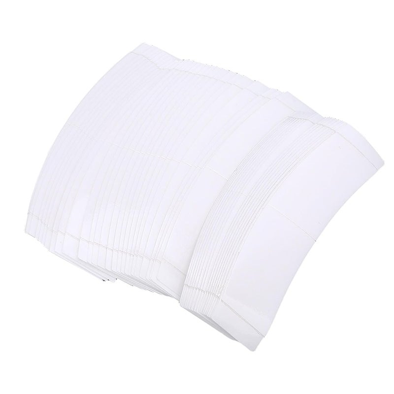 ZJchao Wig Tape Double Sided Strong Adhesive PU Lace Front Support Tape for Hairpieces 50Pcs (White) - Image 1