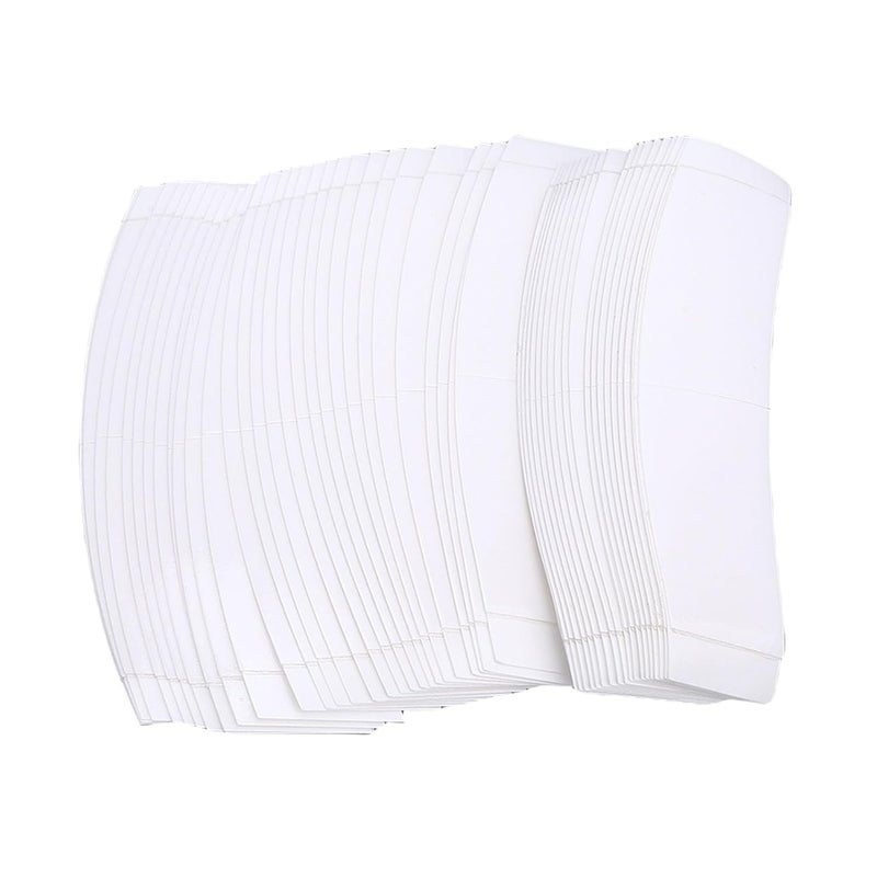 ZJchao Wig Tape Double Sided Strong Adhesive PU Lace Front Support Tape for Hairpieces 50Pcs (White) - Image 2