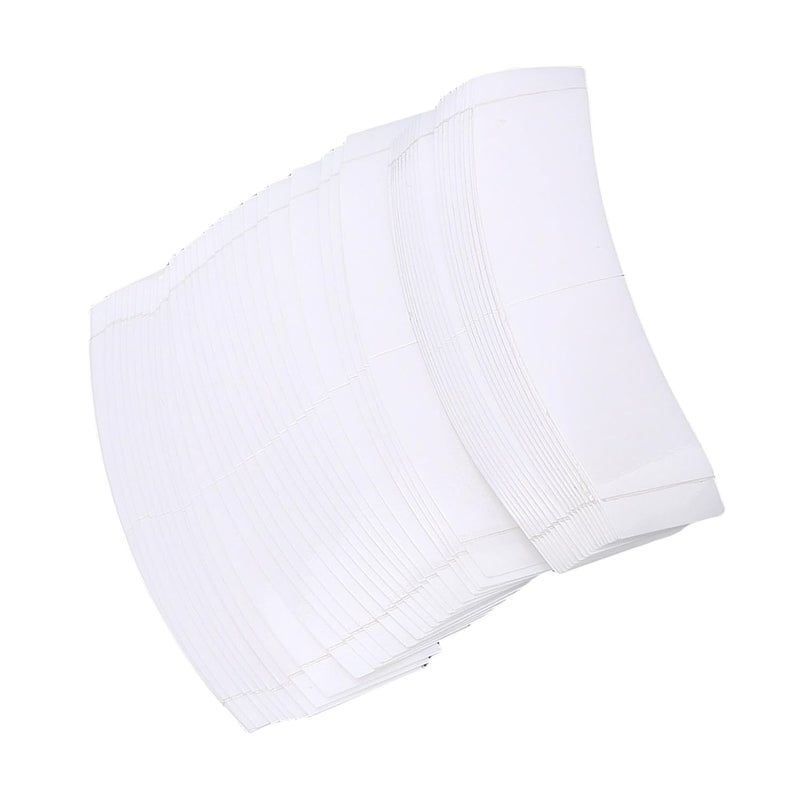 ZJchao Wig Tape Double Sided Strong Adhesive PU Lace Front Support Tape for Hairpieces 50Pcs (White) - Image 5