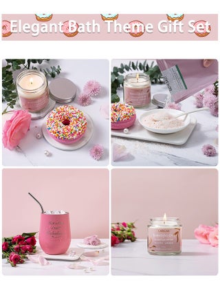 Mother's Day, Birthday Gifts for Women, Relaxing Spa Gift Basket Set, Unique Gift Ideas for Women, Gifts for Mom Sister Best Friend Wife, Coworker Teacher Nurse Gifts for Women - view 5