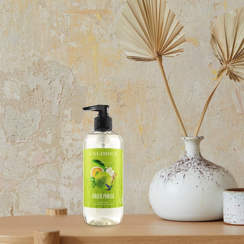 Caldrea Hand Wash Soap, Ginger Pomelo Scent, 10.8 oz - Image 4