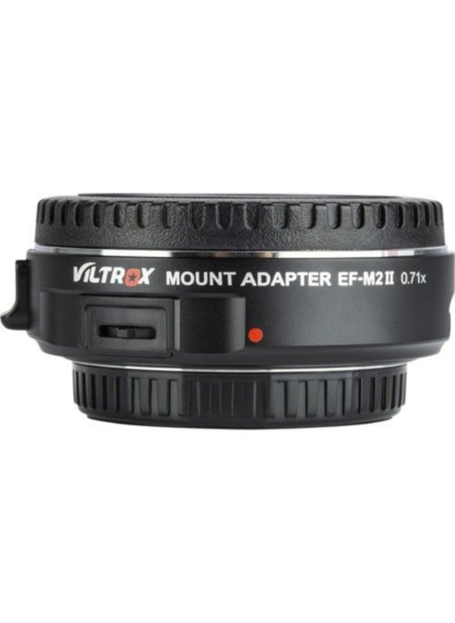 VILTROX Viltrox EF-M2 II Canon EF Lens to Micro Four Thirds Camera Mount Adapter  - Image 2