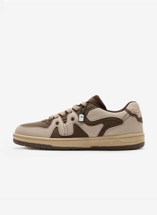 The Souled Store  The Souled Store Men Urban Blaze Colourblocked Low Top Sneakers  | Best Price UAE