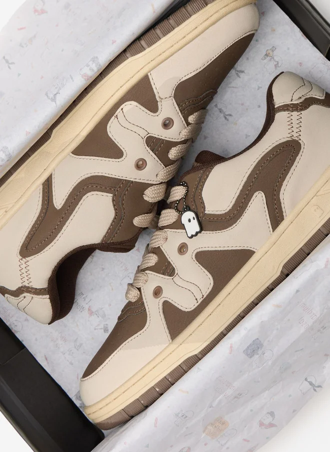The Souled Store  The Souled Store Men Urban Blaze Colourblocked Low Top Sneakers  | Best Price UAE
