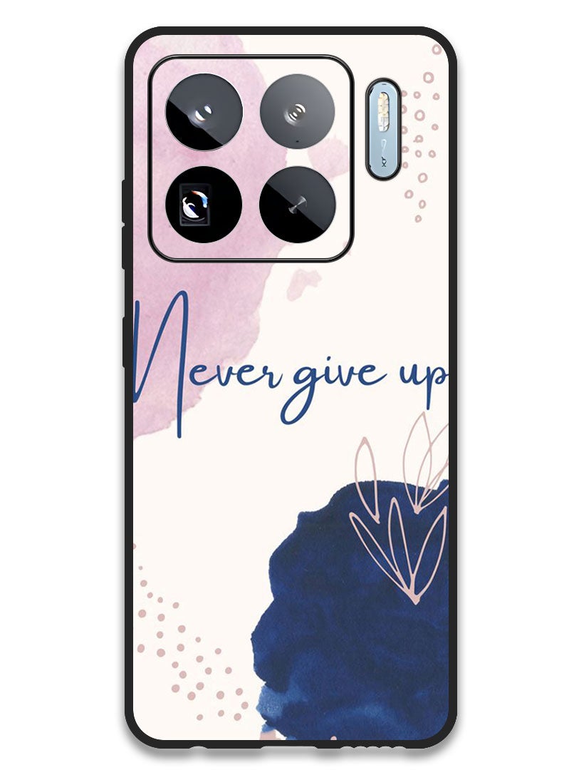 Theodor Case Compatible with Xiaomi 15S Pro 6.73 Inch Protection Shockproof Bumper Cover Never Give up - Image 1