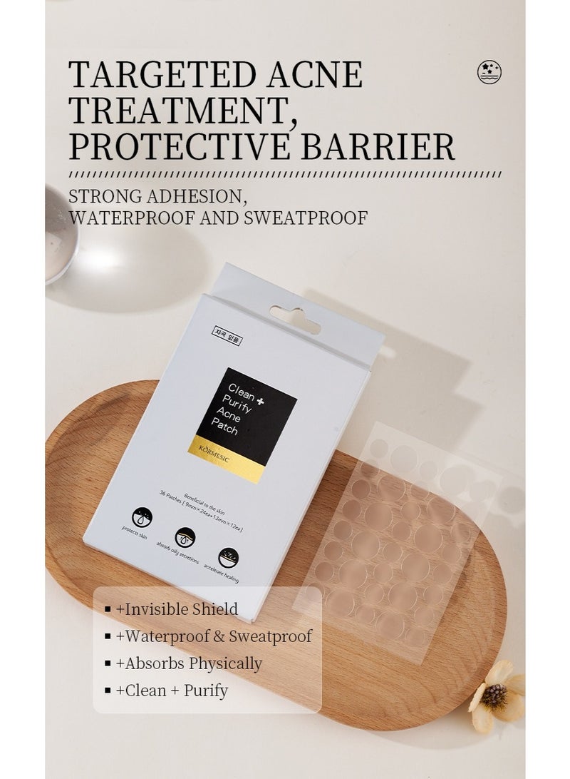 Kormesic تنقية حب الشباب البثرة التصحيح 36pcs/مربع - Image 4